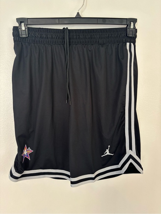 NBA Other - Jordan NBA All-Star Black Basketball Shorts with White Trim